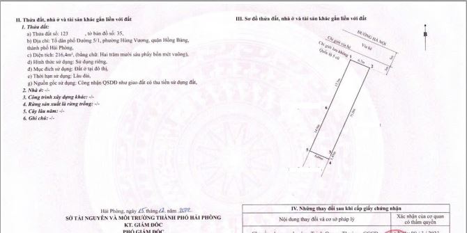 Bán nhà mặt 3 tầng, 216m2 mặt đường Hùng Vương, Hồng Bàng, Hải Phòng - 19