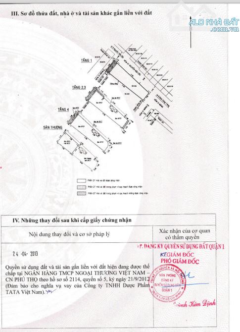 Bán nhà mặt tiền đường: 44a Đinh Công Tráng, P. Tân Định, Quận 1 (20m x 5m - 5 Tầng) - 2