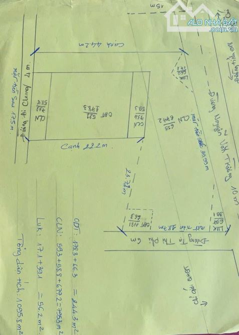 Bán nền góc 2 mặt tiền Nguyễn văn trường với tạ thị phi  góc siêu đẹp - 4