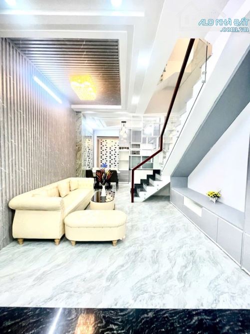 NHÀ MỚI ĐẸP HIỆN ĐẠI ĐƯỜNG HUỲNH TẤN PHÁT KHU THE SUN SÀI GÒN MỚI THỊ TRẤN NHÀ BÈ ( Cạnh P - 4