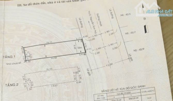 Nhà Mặt tiền Trần Thị hè Quận 12, diện tích 90m2 - 1 trệt 1 lầu đúc giá 6,8 tỷ - 5