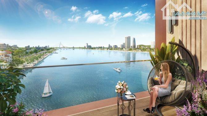 Căn hộ ven sông Hàn Sun Symphony Đà Nẵng  view trực diện sông, pháo hoa. Giá trực tiếp