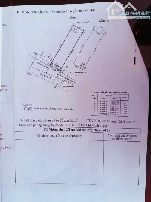 QUẬN 12, ĐƯỜNG BÙI VĂN NGỮ , CẦN BÁN NHÀ 2TẦNG, DT 96M2  . - 10