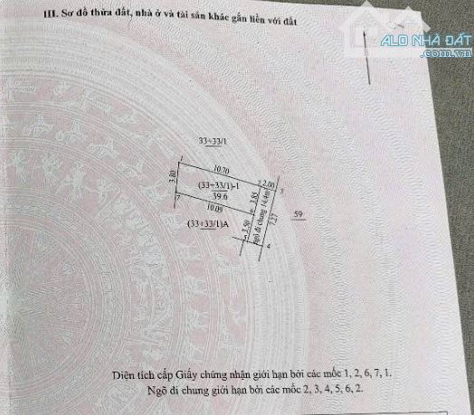 Siêu phẩm lô đất cuối đường Trịnh Văn Bô, gần đường 422B, giá 120tr/m2