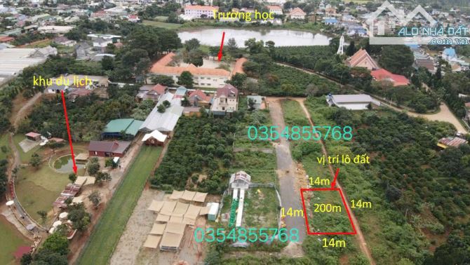 Cần bán đất bên cạnh KDL CHIKAFARM Tà Nung thành phố Đà Lạt