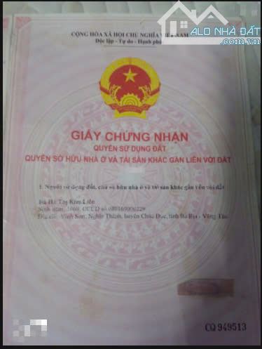 Bán đất tại Long Phước, Bà Rịa, Bà Rịa Vũng Tàu, giá ưu đãi 5.35 tỷ diện tích 916.8 m2