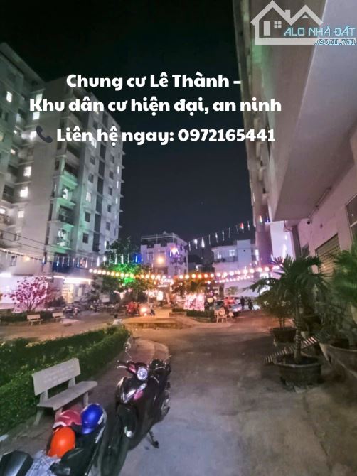 Bán căn hộ góc Chung cư Lê Thành – 2 tầng, sổ hồng riêng – Giá 4,5 tỷ TL