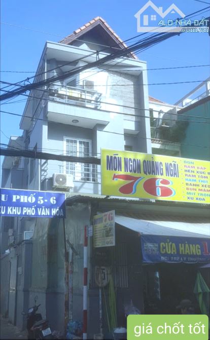 Bán gấp nhà 2 Mặt Tiền, lô góc 3 tầng, 125m2(6x21m) Lý Thường Kiệt. Gò Vấp. - 1