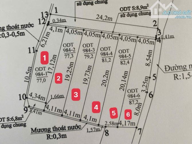 💥💥💥 Mặt Đường Liên Phường Trần Hưng Đạo, Thuỷ Nguyên, 77m2, Mt 4,05m, Giá Chỉ 1,75 tỷ - 3