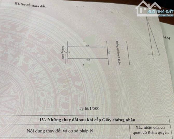 Chủ cần bán lô đất mặt tiền Lương Nhữ Hộc (KQH Xóm Hành) - 4