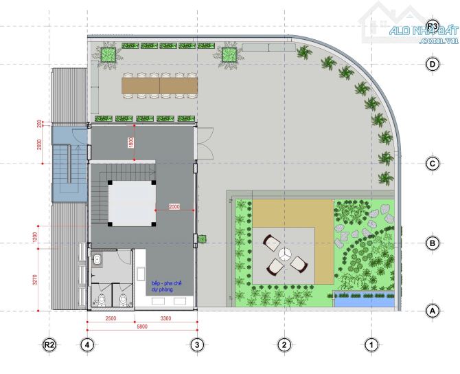 Cho thuê tòa nhà hầm, 7 tầng+mct 2.000m2 mới xây - 4