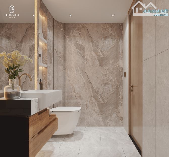 Bán gấp căn hộ 2 phòng ngủ 61,8m2, tầng 27 View núi Sơn Trà & biển Mỹ Khê, Đà Nẵng - 4