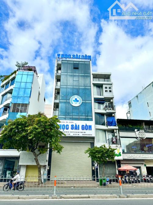 Cho Thuê Toà Nhà: 153-155 Nguyễn Văn Cừ, phường 2, Quận 5 - 8m x 16m, Hầm, 7 Tầng, TM PCCC