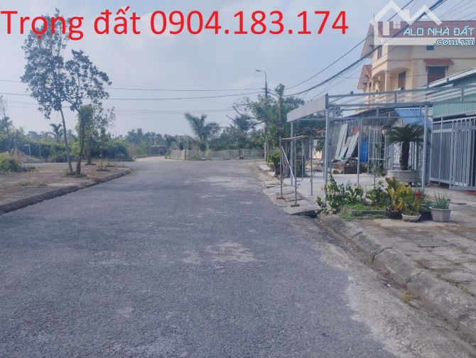 Bán đất tặng nhà 4 Tầng  200m2 ngang 10m trục đường thông rộng 17m tại Hoà Nghĩa.