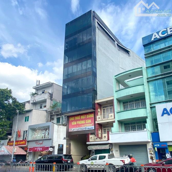 Building mặt tiền góc Nam Kỳ Khởi Nghĩa, Quận 3. (8x21m)- hầm+ 6 tầng- HĐT 200tr/th- 60 tỷ