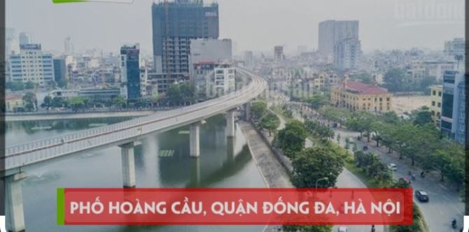 Bán nhà 6 tầng thang máy Phố  Hoàng Cầu - Đống Đa - S 60m2- Mặt tiền 5,8m - Giá 2X tỷ - 1