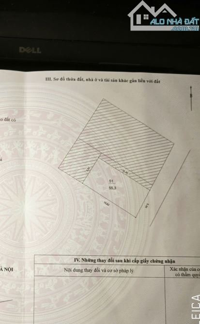 BÁN NHÀ PHỐ TRƯƠNG ĐỊNH HAI BÀ TRƯNG. 55M. 5 TẦNG..MT 5,3M. GIÁ 9 TỶ HƠN. BAO MỌI THUẾ PHÍ - 1