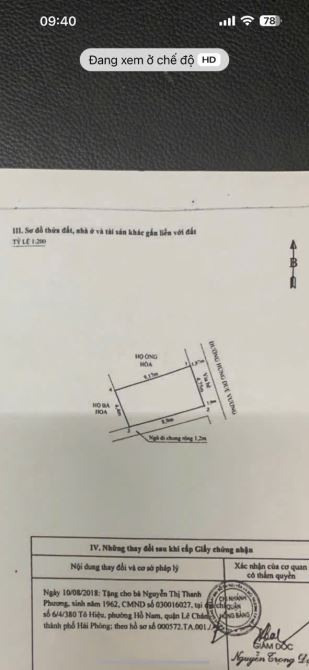 🔥BÁN LÔ GÓC DUY NHẤT MẶT ĐƯỜNG HÙNG DUỆ VƯƠNG, THƯỢNG LÝ, HỒNG BÀNG. GIÁ 3,7 TỶ - 1