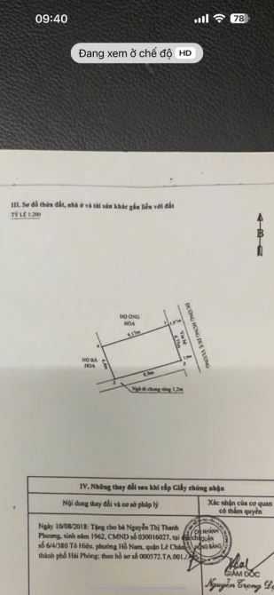 Ms Linh-Siêu hiếm lô đất 41m2 mặt đường Hùng Duệ Vương, Thượng Lí, Hồng Bàng - 2