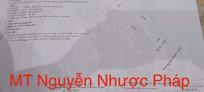 BÁN LÔ ĐẤT MẶT TIỀN NGUYỄN NHƯỢC PHÁP ĐÔNG NAM VỊ TRÍ ĐẸP - KHU PHƯỚC LÝ - 3