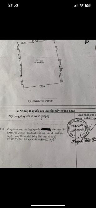 Bán hưn 4 sào 7 bàu cạn giá khoảng 2 tr/ m giá mềm - 3