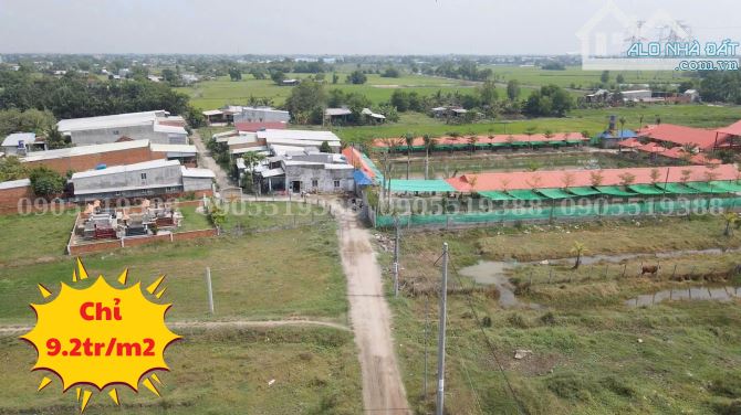 Đất Mặt tiền DT823D mở rộng 40m ngay Vin Hậu Nghĩa, chỉ từ 9tr/m2 - Giá Đầu Tư F0 !! - 4
