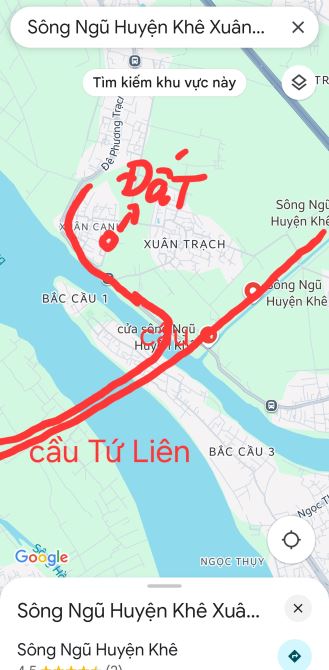 SIÊU HIẾM TIỀM NĂNG LỚN SINH LỜI CỰC TỐT.  XUÂN CANH ĐÔNG ANH SÁT ĐƯỜNG GOM CẦU TỨ LIÊN - 3