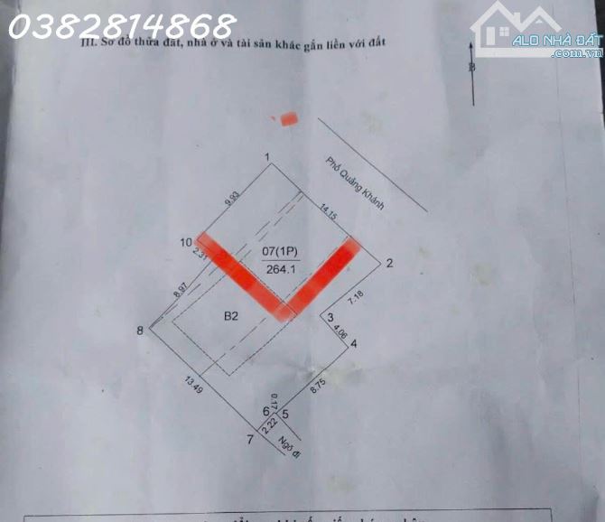 BÁN ĐẤT MẶT PHỐ QUẢNG KHÁNH – VIEW HỒ TÂY – 100M²
 • Diện tích: 100m² (10x10m)
 • Vị trí: