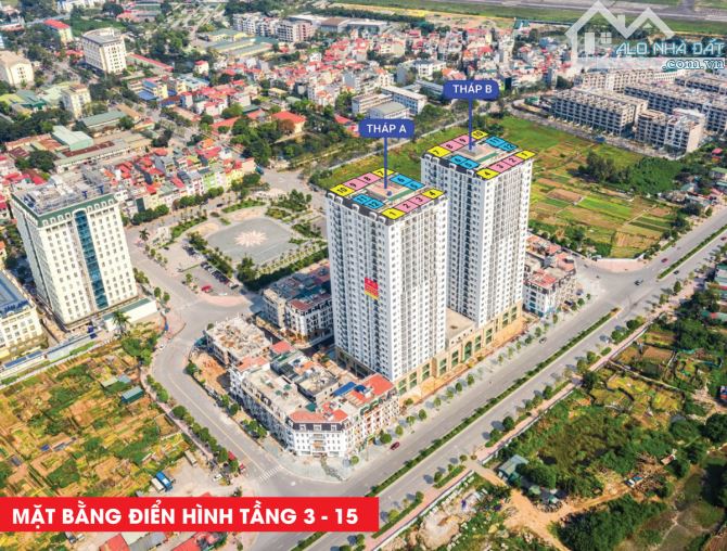 Sang nhượng căn góc 3PN( 87.3m2) dự án HC Golden City