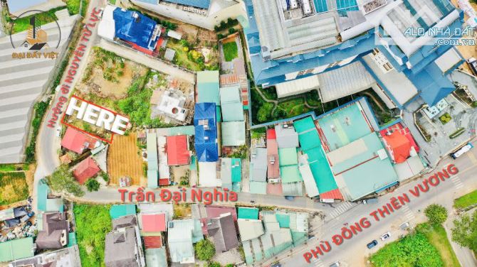 BÁN ĐẤT MẶT TIỀN TRẦN ĐẠI NGHĨA – VỊ TRÍ ĐẮC ĐỊA GẦN KDL THUNG LŨNG TÌNH YÊU - 11.5 TỶ