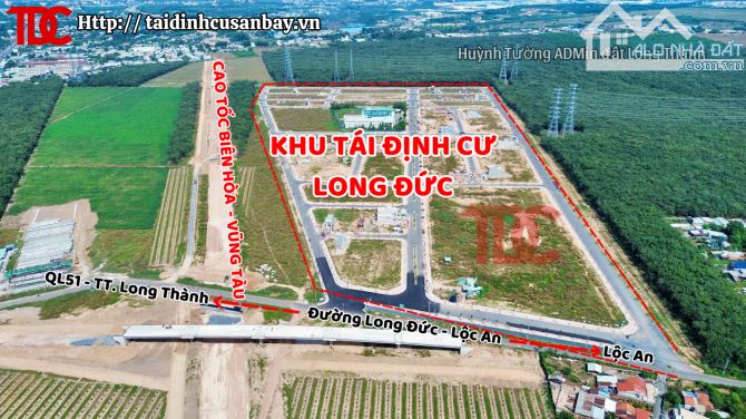 KẸT TIỀN CHỦ BÁN LÔ 100M2 THỔ CƯ TÁI ĐỊNH CƯ CAO TỐC BIÊN HOÀ VŨNG TÀU GIÁ CHỈ 1 TỶ6 - 1