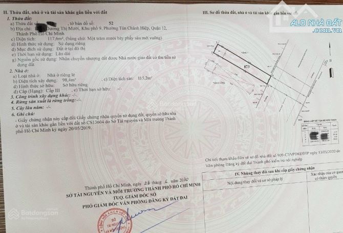 Bán nhà mặt phố giá 26 tỷ VND tại đường Dương Thị Mười, Quận 12 - 1