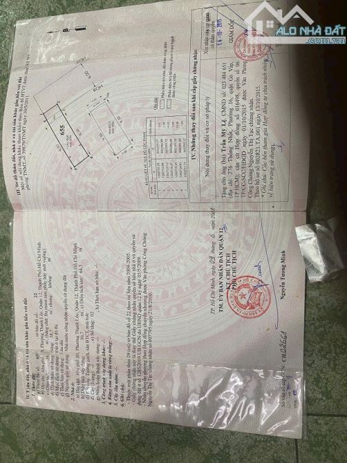 Nhà nhỏ 2pn, giâ 3.4 ty ,hem oto, sổ hồng riêng, tây bắc - 1