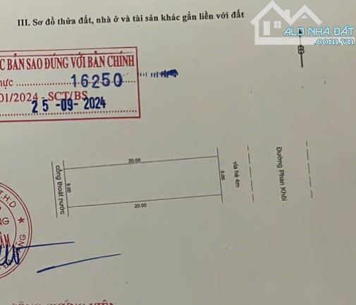 Cần bán gấp lô Phan Khôi - Hòa Xuân, ngay chợ, đường 7m5, giá 3 tỷ 550 tl - 1