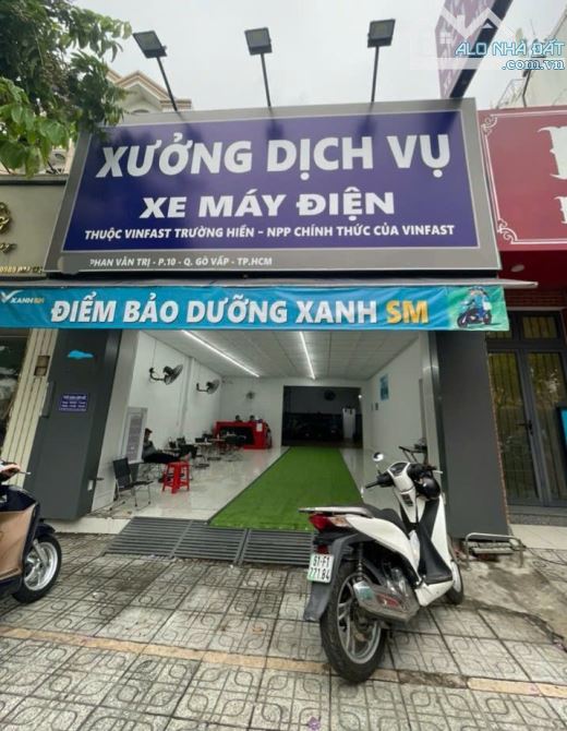 MẶT TIỀN PHAN VĂN TRỊ, DT 122 M²(NGANG 6.7M), NGAY CITYLAND GÒ VẤP - 1
