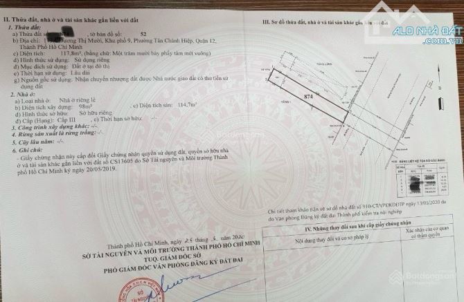 Bán nhà mặt phố giá 26 tỷ VND tại đường Dương Thị Mười, Quận 12 - 2