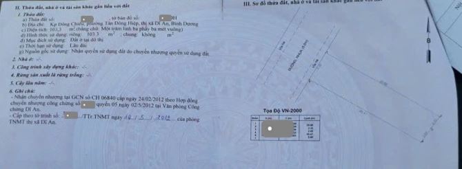 3,5Tỷ TL🔥Bán đất_103,3m2_Gần chợ đường Đoàn Thị Kia 100m, p.Tân Đông Hiệp, Tp.Dĩ An - 3