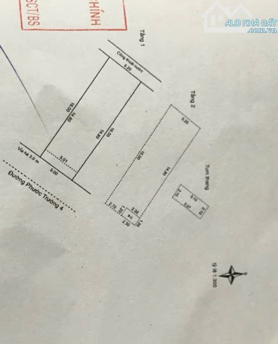 🆘 BÁN NHÀ 2 TẦNG  PHƯỚC TRƯỜNG 82 M2  GIÁ SIÊU RẺ ĐẦU TƯ . - 3