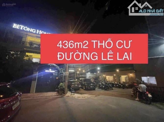 BÁN 436M2 ĐẤT MẶT TIỀN ĐƯỜNG LÊ LAI P.AN PHÚ Q.NINH KIỀU TP.CẦN THƠ - 29 TỶ - 3