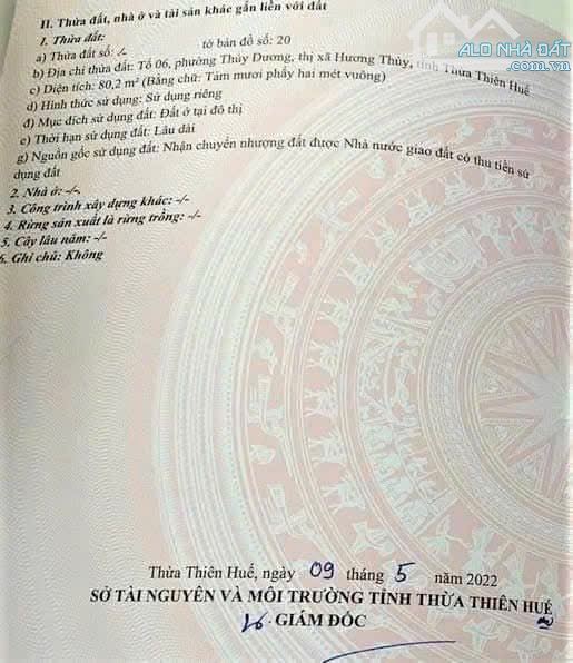 ✔✔ Chuyển nhượng nhanh lô đất, Thuỷ Dương, kiệt 44 Khúc Thừa dụ. Toàn nhà cao tầng. - GẦn - 4