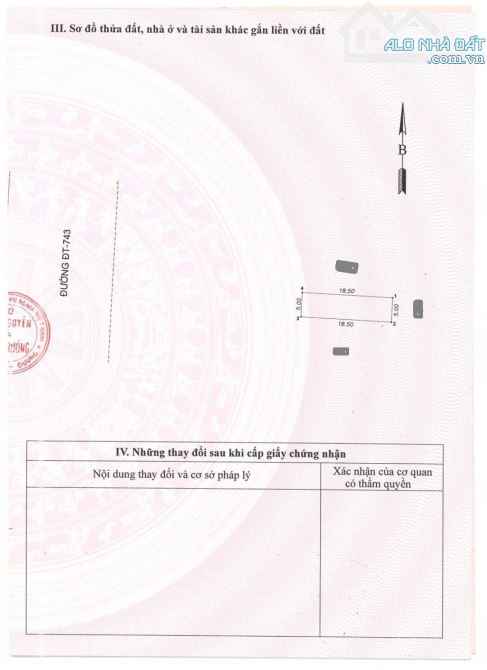 7Tỷ TL🔥Bán đất 5x18,5m_Mặt Tiền đường ĐT743_Gần Vincom Ngã Tư 550, p.Dĩ An, Tp.Dĩ An - 4