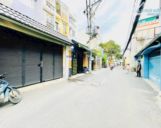 Bán Nhà 4 Tầng - Mặt Tiền Hẻm 102/ Lê Văn Thọ , P.11 - 96M2 - 10.4 Tỷ còn TL