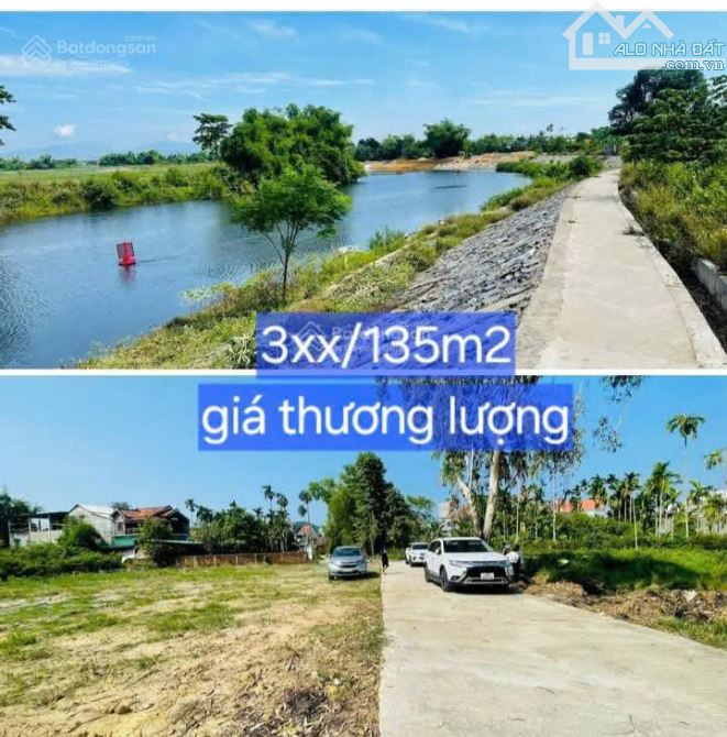 Block 9 Lô Biệt Thự 1200m2 View Sông, Gần Ngay Cầu Giao Thủy, Sát DT610 Gía Chỉ 3xx/Lô.