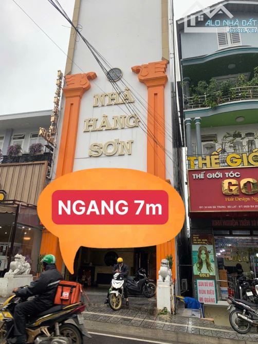 BÁN NHÀ MẶT TIỀN HAI BÀ TRƯNG NGANG 7M THUẬN TIỆN KINH DOANH NHIỀU NGÀNH NGHỀ TẠI ĐÀ LẠT