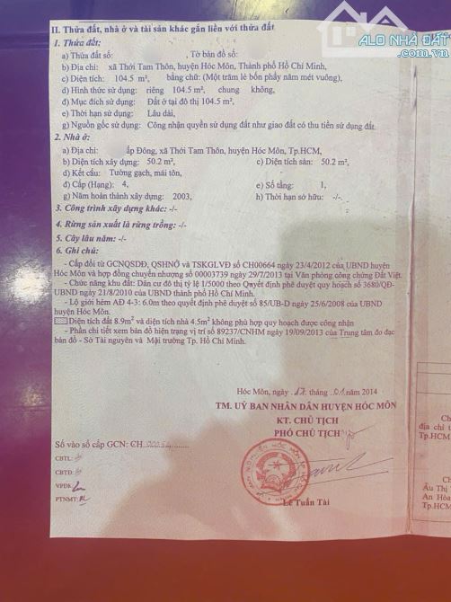 😱 Nơi lạnh nhất Hóc Môn lúc này,kẹt tiền bán gấp nhà ở Gần Chợ Bắp,Sổ Riêng,Giá 705Tr