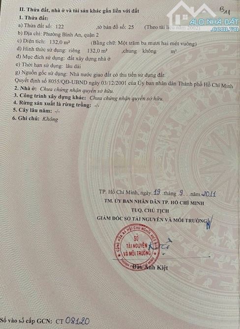 Bán đất  mặt tiền Lương Đình Của quận 2 giá 52 tỷ - 1