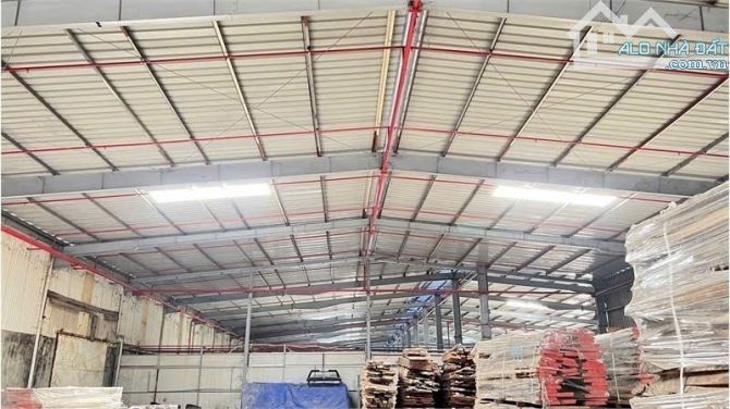 Cho thuê xưởng SX 2200m2, trang bị Phòng cháy tự động giá 70tr/th - 2