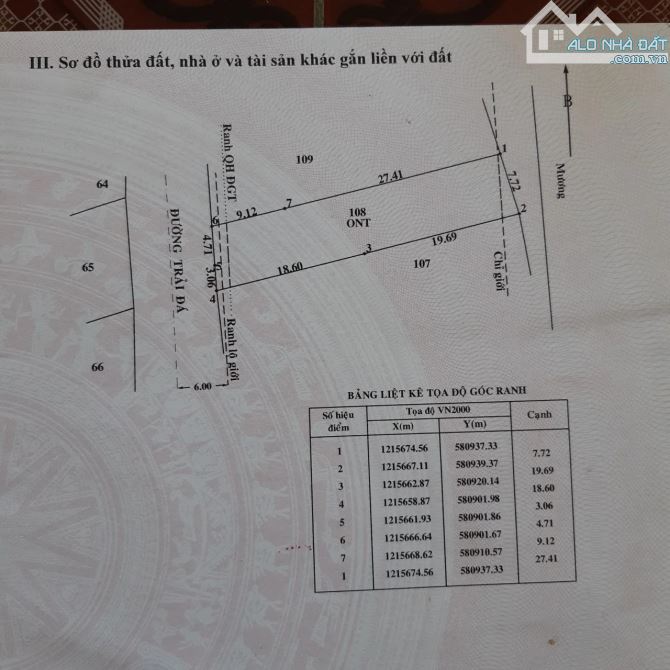 Bán lô đất mt đường 384 Tân An Hội Củ Chi