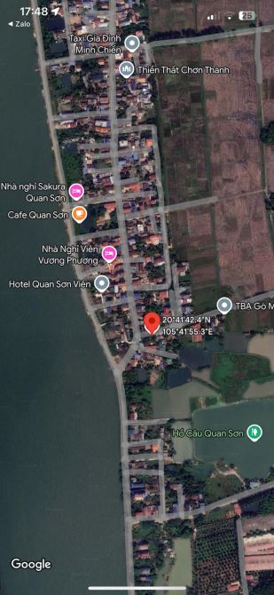 Chính chủ bán đất thổ cư 86,8 m tại An Tiến, view Hồ Quan sơn - 2