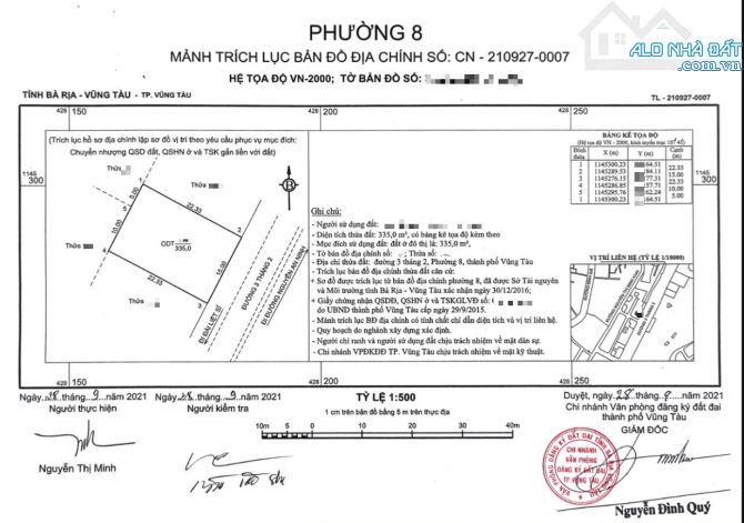 🅰️BÁN ĐẤT MẶT TIỀN ĐƯỜNG 3/2, GẦN LOTTE, GẦN BIỂN THÙY VÂN_335M²_15x22,33M_ GIÁ: 130TR/M2 - 2